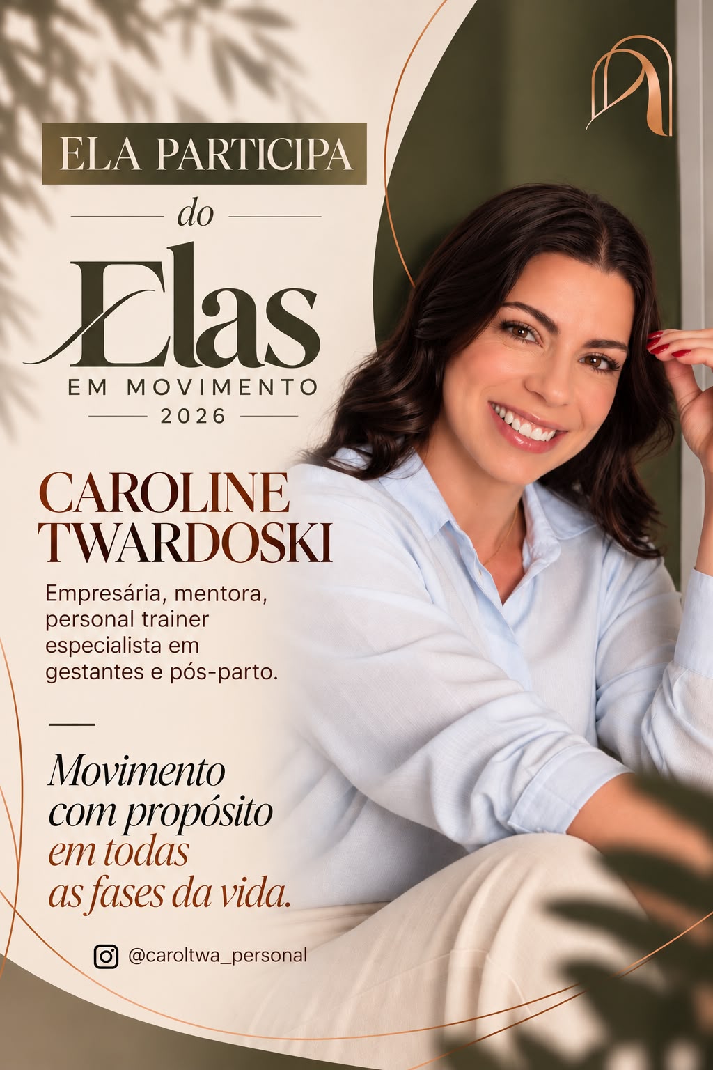 Material de apresentação de Caroline Twardoski